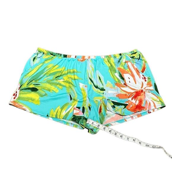 Lilac + London Women’s Tropical Floral Pajama Short Bottoms, Size X-Large, New - Picture 5 of 7